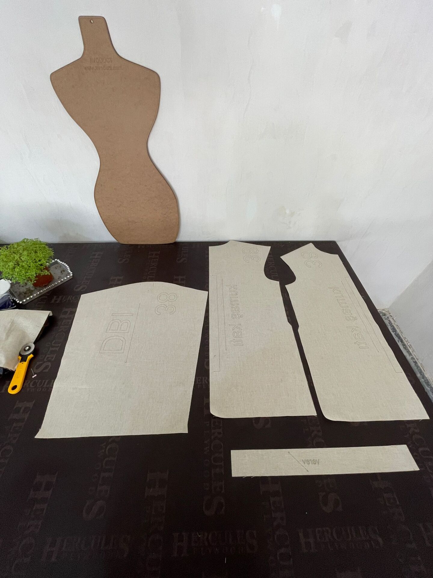Uzun Oversize Bluz Kalıbı Dikiş Kalıbı Talimatlı Hazır Kesilmiş Dikiş Kalıpları Provasız