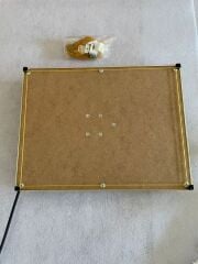 Orta Boy Titreşim Sehpası Taş Tozu Jesmonite Alçı Epoksi Reçine Dökümü Kalıp