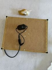 Orta Boy Titreşim Sehpası Taş Tozu Jesmonite Alçı Epoksi Reçine Dökümü Kalıp