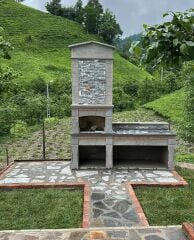 Bahçeniz İçin Taş Barbekü ve Dış Mekân Şömine Çözümleri