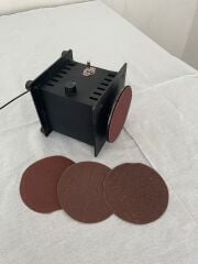 Disk Zımpara Makinesi - 115mm Cırtlı Disk Zımparalara Uygun
