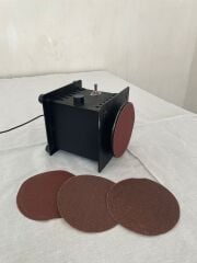 Disk Zımpara Makinesi - 115mm Cırtlı Disk Zımparalara Uygun