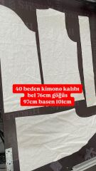 Kimono kalıbı dikiş kalıbı talimatlı dikiş patronu provasız dikiş kalıpları