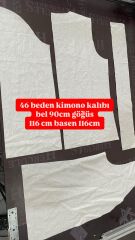 Kimono kalıbı dikiş kalıbı talimatlı dikiş patronu provasız dikiş kalıpları