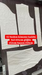 Kimono kalıbı dikiş kalıbı talimatlı dikiş patronu provasız dikiş kalıpları