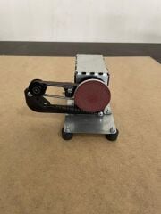 Mini Bant ve Disk Zımpara Makinesi Kombine