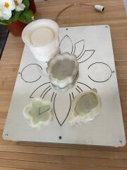 Metal Titreşim Masası Kalıp Titreşim Sehpası Epoksi Reçine Taş Tozu Beton Alçı Döküm Jesmonite