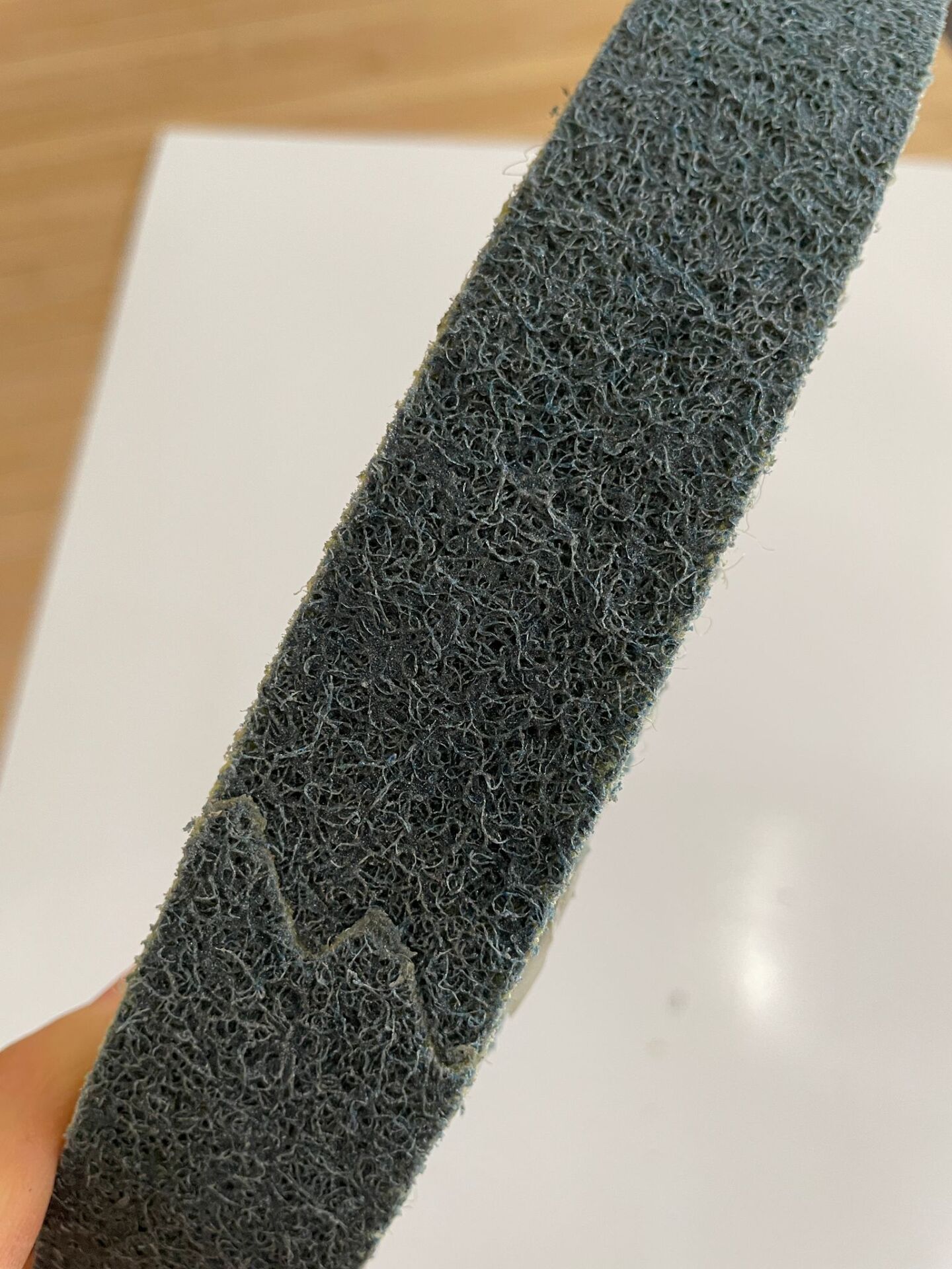 1 Adet 630*30 Skoch, Keçe, Fiberli Şerit Zımpara, Kılağı Alma, Parlatma