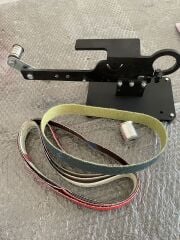 AVUÇ TAŞLAMA İÇİN BANT ZIMPARA TEZGAHI, APARATI, PLATFORMU MOTORSUZ